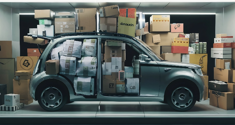 An infographic debunking common myths about car freight shipping